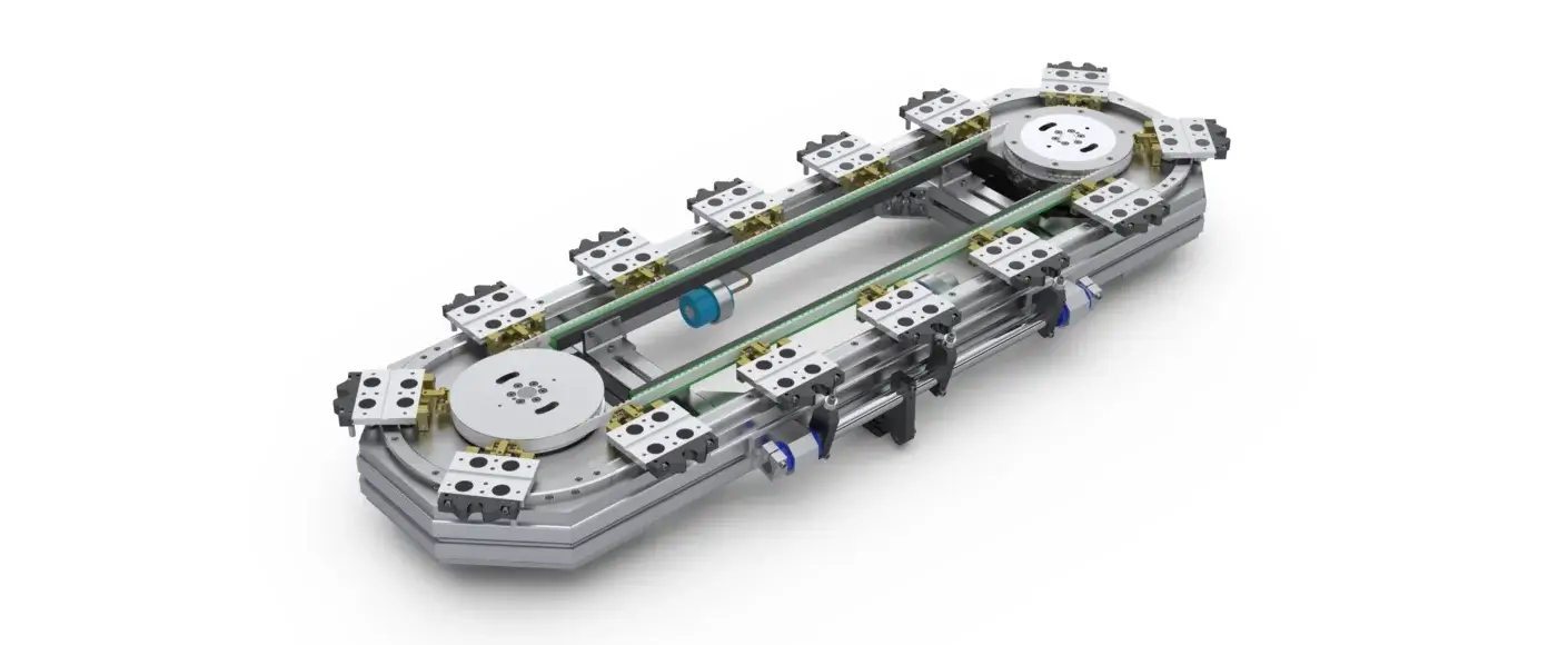 DTS ベルト駆動トラックシステム 楕円