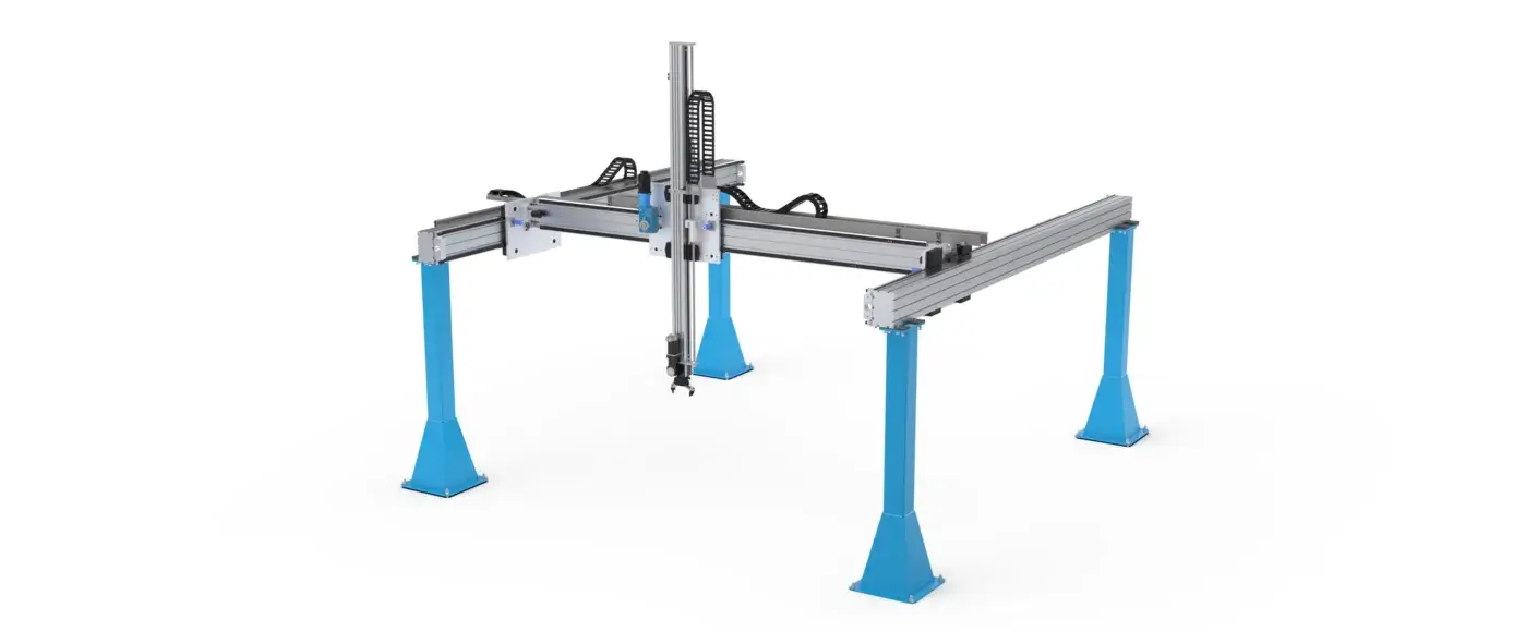 HGS  ガントリーシステム DLS付きベルト駆動リニアアクチュエータ