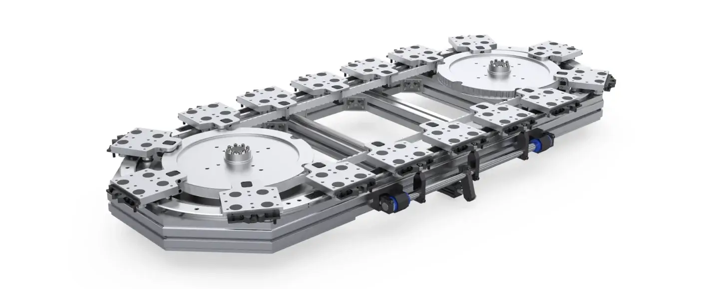 DTS+ 高性能駆動トラックシステム 楕円側面角度