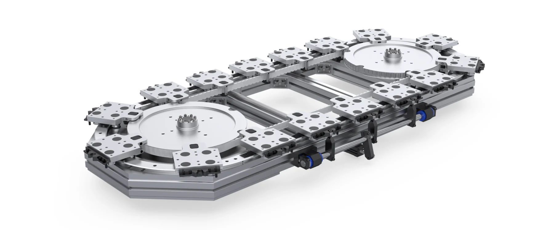 DTS+ 高性能駆動トラックシステム 楕円側面角度