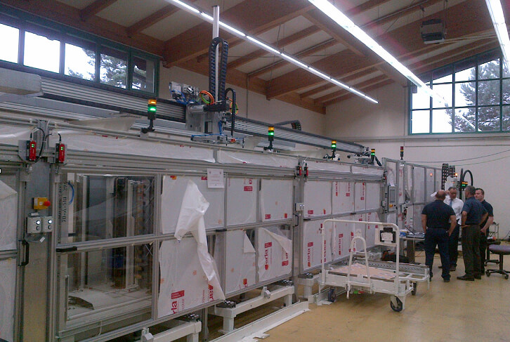 HepcoMotion - X Z Gantry System for Automotive Assembly