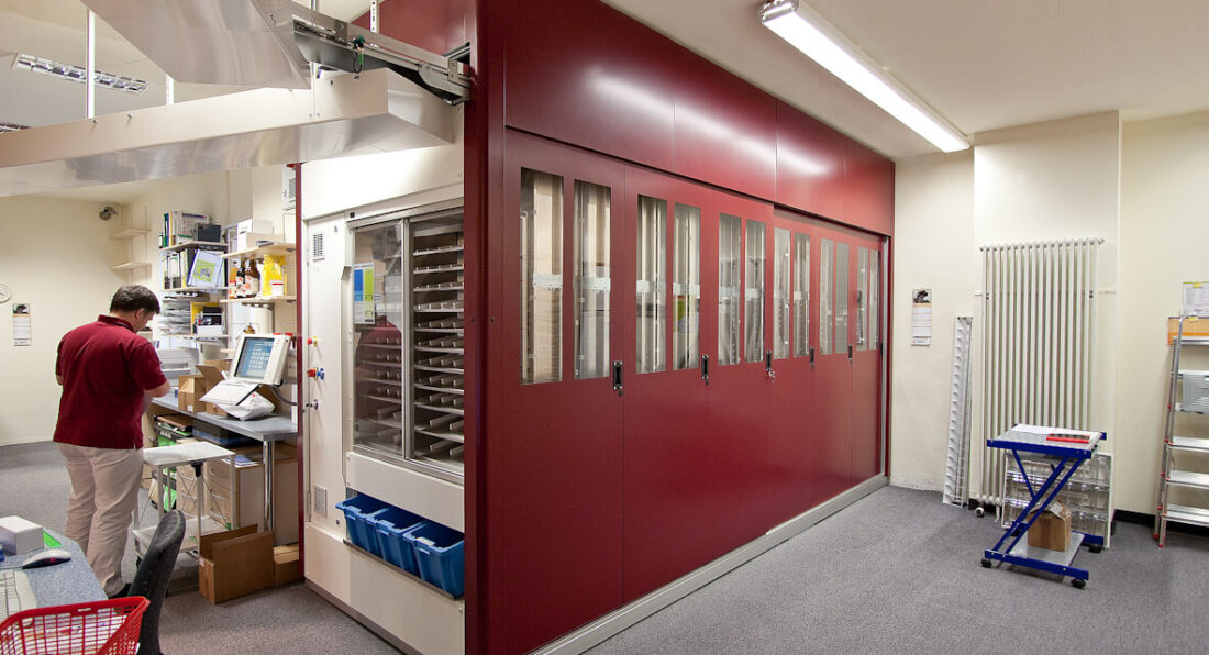 HepcoMotion - Hepco GV3 utilised in automated pharmaceutical system