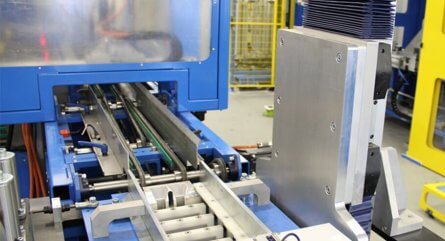 HepcoMotion - Automated battery assembly line increases production and reduces headcount
