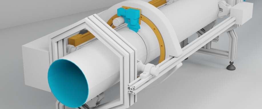 HepcoMotion - Offshore Pipe Cutting, Inspection, or Welding Application