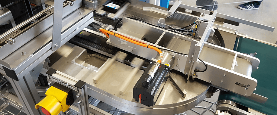 HepcoMotion - Low maintenance packaging solution for printer cartridges allowing on the fly product changes