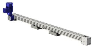 HepcoMotion - Hepco’s DLS4 Actuator provides secure sliding door arrangement for Tate Security Technology Ltd.