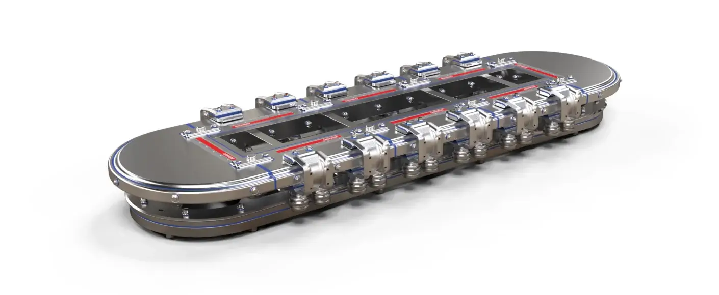 GFX Beckhoff XTS用ガイドシステム 無菌アセンブリフラット