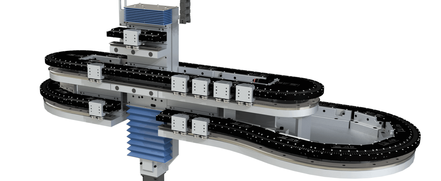 HepcoMotion - GFX TMS – Beckhoff  XTS 用ガイドシステム