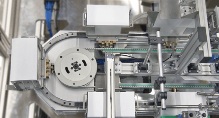 HepcoMotion - Face Mask Packaging Application | DTS Driven Track System