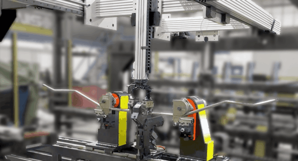 HepcoMotion - Wheelbarrow Frame Bending Application | HGS Gantry System