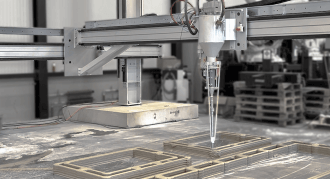 HepcoMotion - 3D Printing Concrete Houses | HGS Gantry System