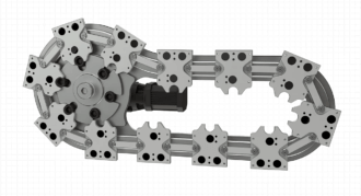 HepcoMotion - 1-Trak Pocketwheel Drive – Innovative Track System From Hepco
