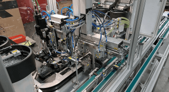 HepcoMotion - Electric Control Switch Production Application | GFX Guidance System for Beckhoff XTS